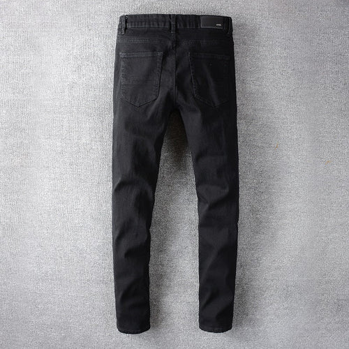 Amiri Jeans Casual Hip Hop Splash-Ink Painted Jeans Men #648